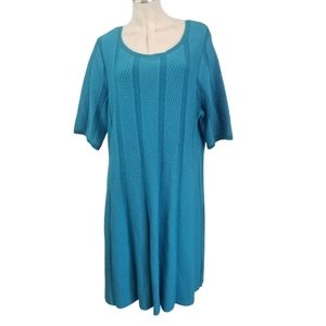 Lane Bryant Teal Dress